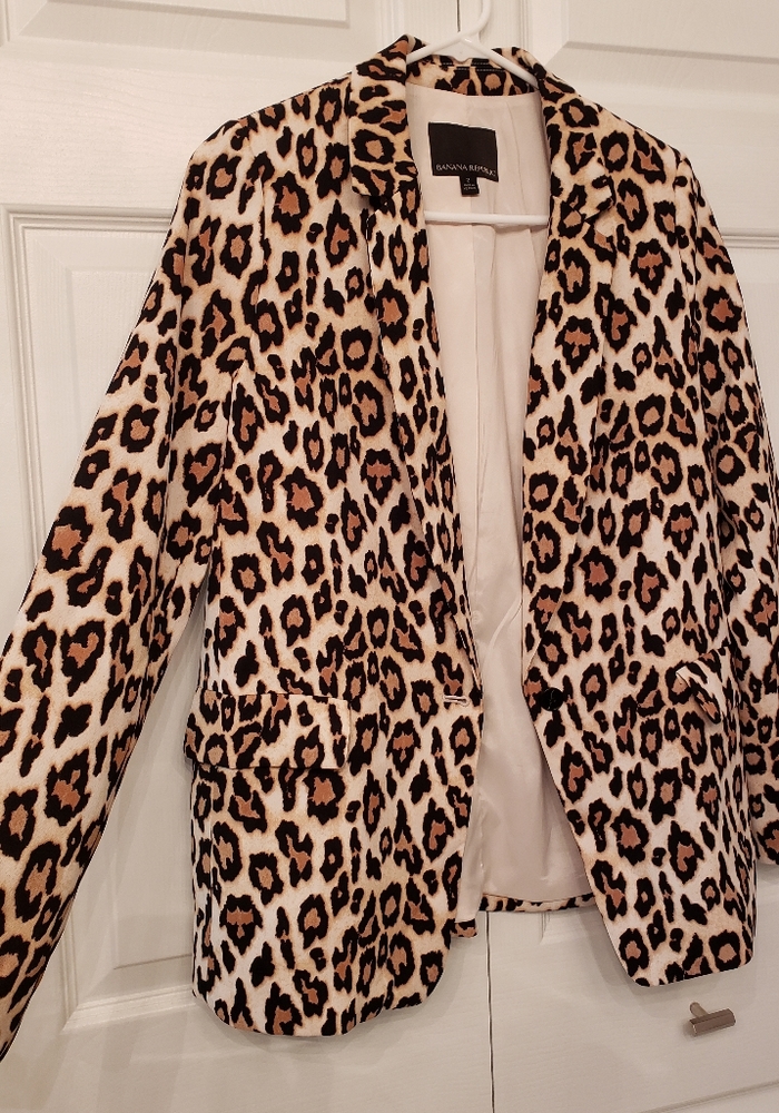 Banana Republic slouchy boyfriend blazer